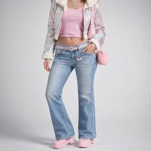 Silver Jeans Suki Boot Cut Light Blue Flare Women's Jeans